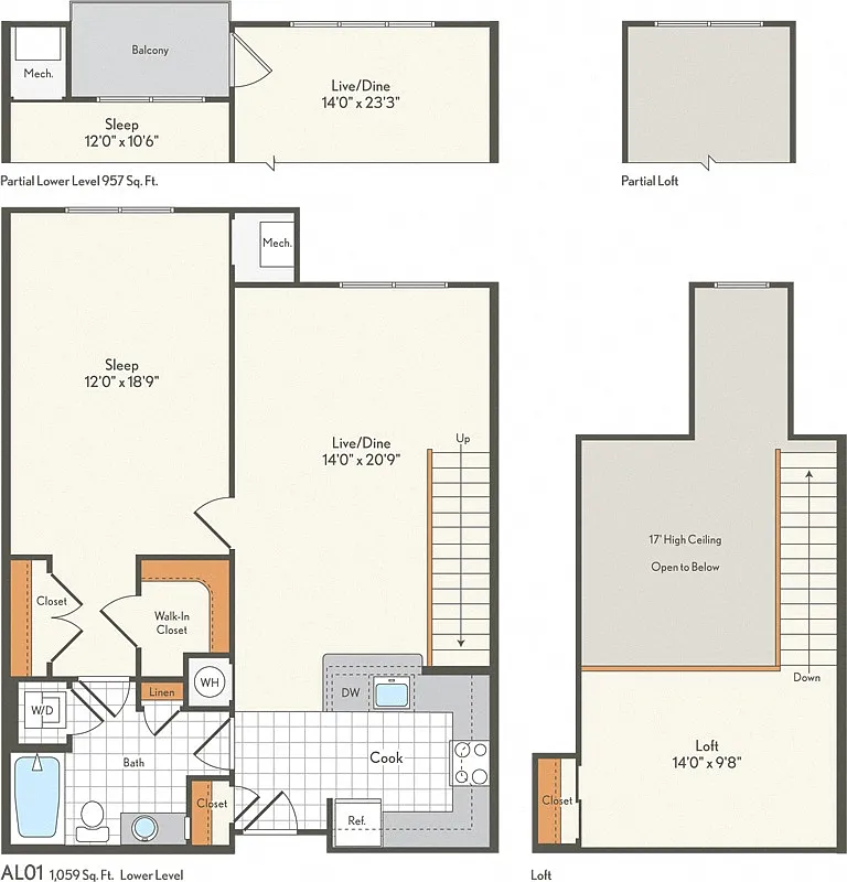 Floor plan AL01