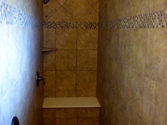 Master bath walk in shower