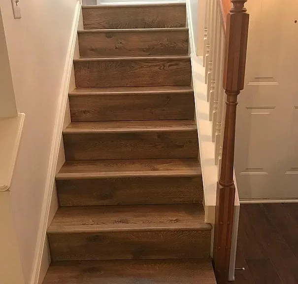 Stairs to upper level