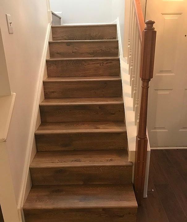 Stairs to upper level