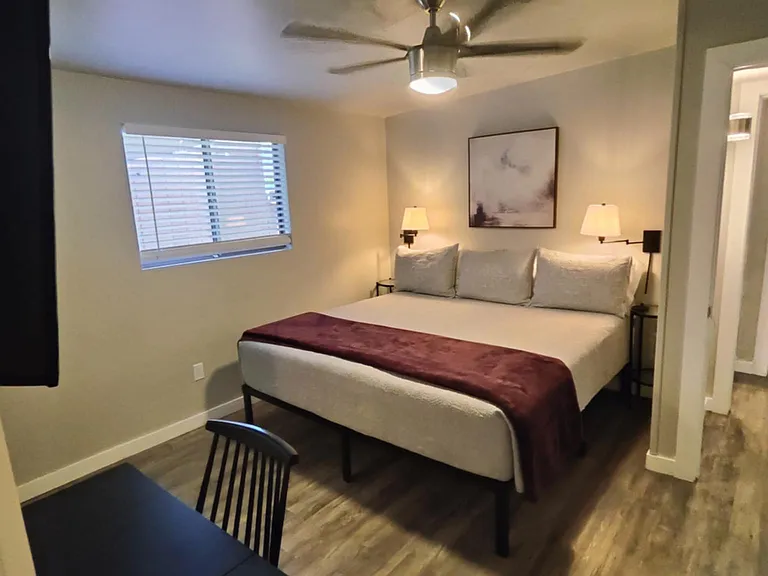Master bedroom with King bed