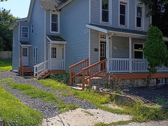 Side view of the house