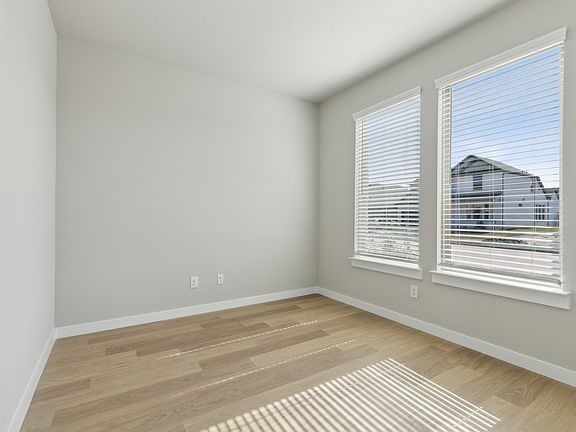 Home Office in the Claret home plan by Trophy Signature Homes - REPRESENTATIVE PHOTO