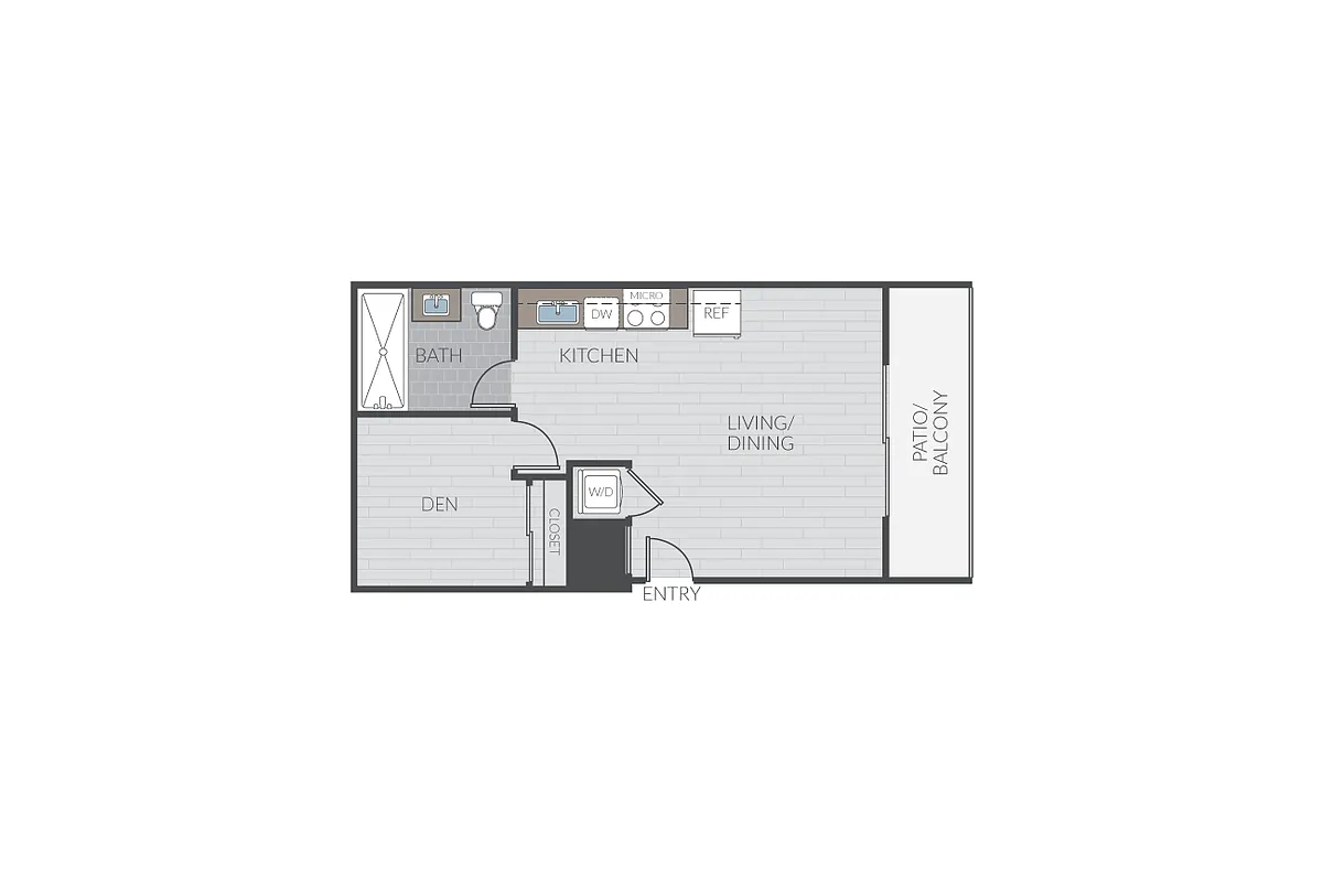 Floor plan Plan SB + Den