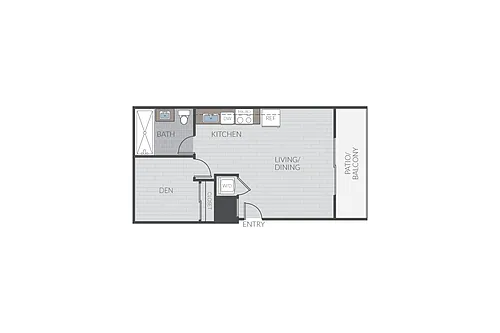 Floor plan Plan SB + Den