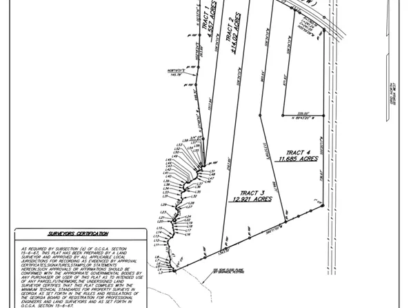 12.5 Ac Tract, Flovilla, GA 30216