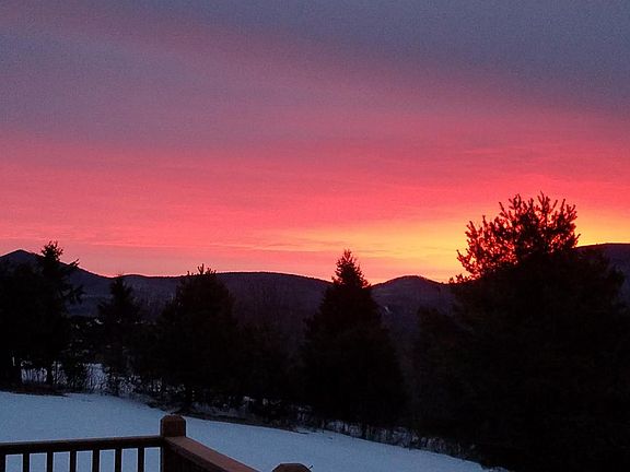 Sunrise and Coffee from the Deck