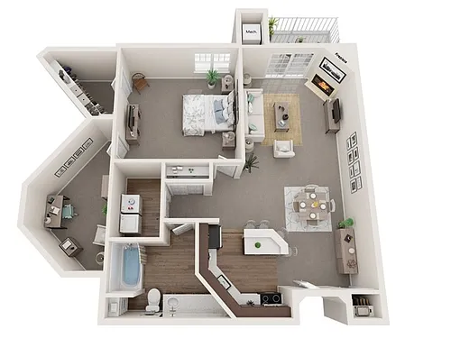 Floor plan The Chamberlain I