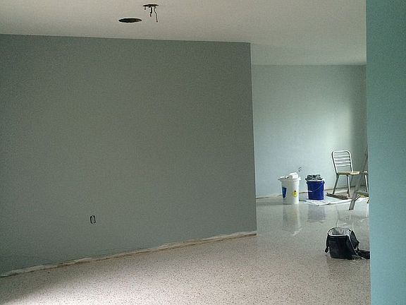 Living/dining space- flowing