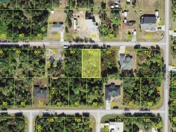 15481 KITES AVENUE LOT 16, PORT CHARLOTTE, FL 33954