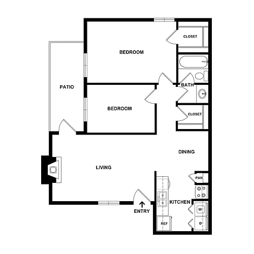 Floor plan B1