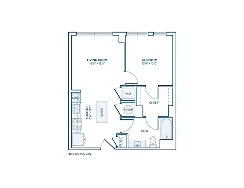 Floor plan A07