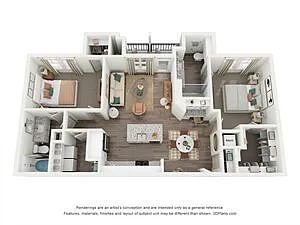 Floor plan B3