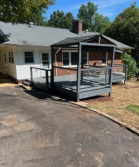 New Trex deck
