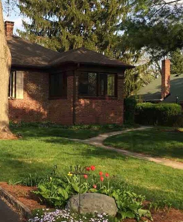 Front of the house