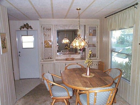 Dining Room With Built-In China Cabinet