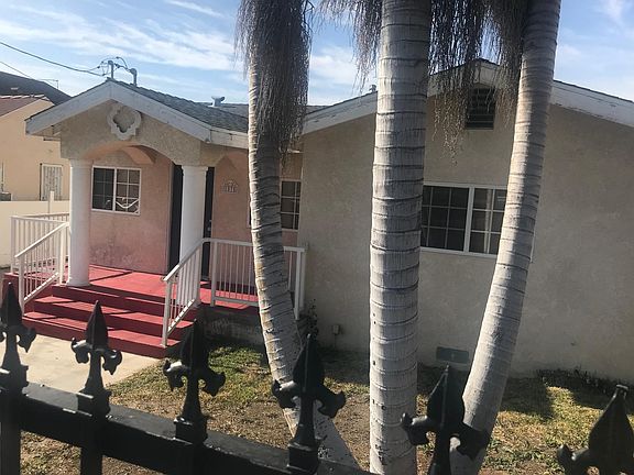 Front yard with fence