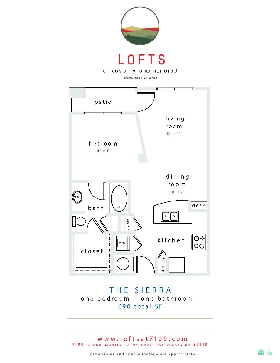 Floor plan The Sierra
