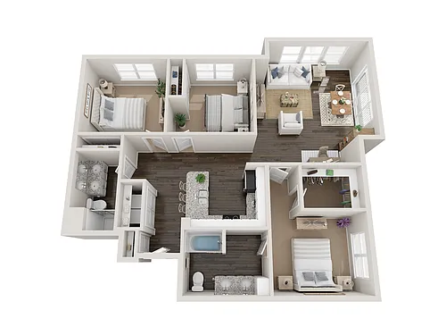 Floor plan The Caspian C40K
