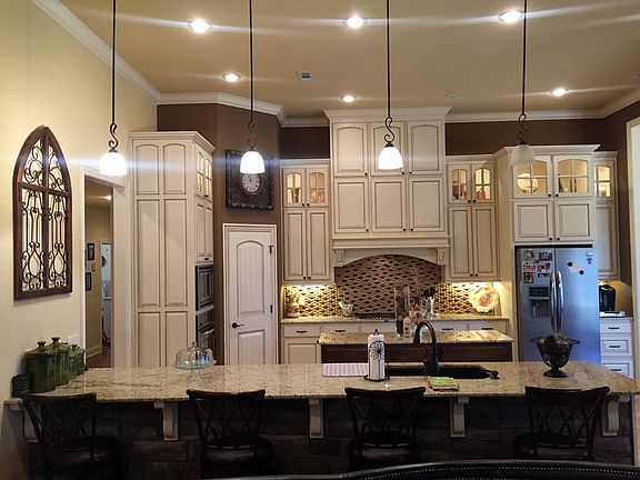 kitchen with 12 ft ceilings