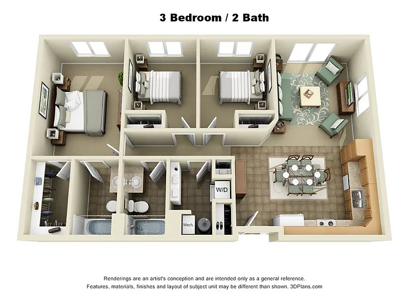 Floor plan 3X2