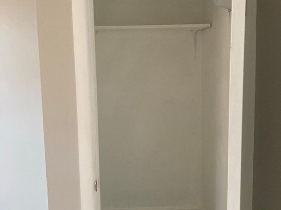 Closet in living room.