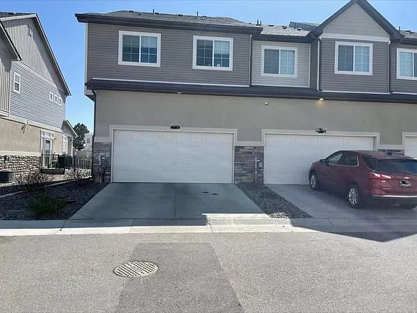Garage back of house