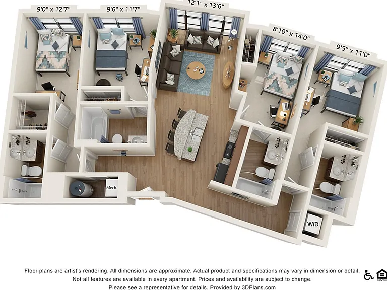 4 Bedroom 4 Bathroom A 4 Bedroom 4 Bathroom A