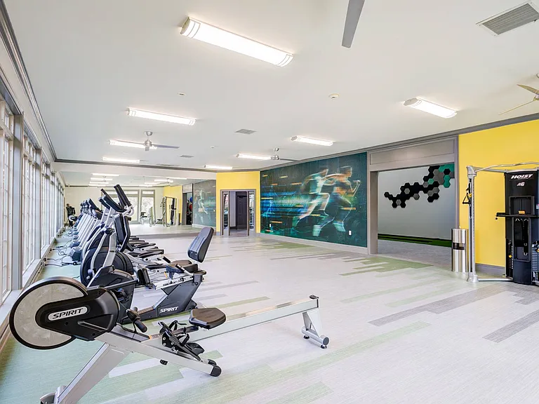 Expansive Fitness Center