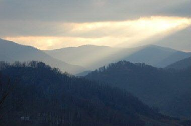 The view from the deck