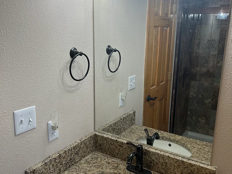 Upstairs bathroom vanity!