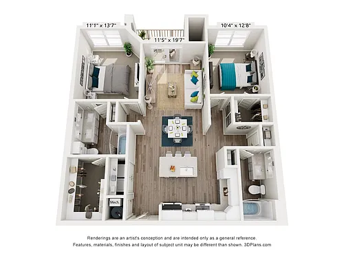 Floor plan The Crest