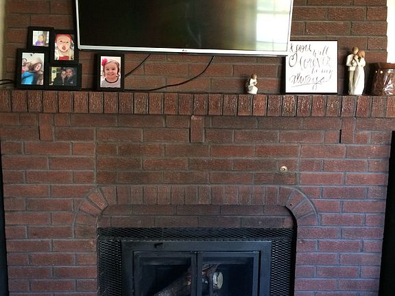 Beautiful fireplace!