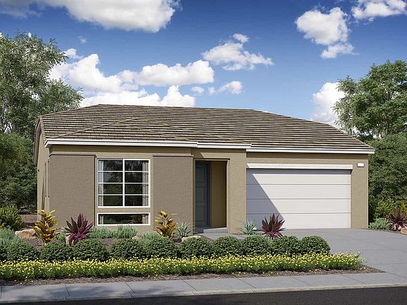 Elevation C features the modern California exterior style
