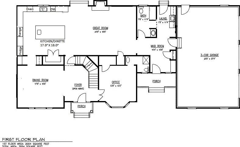 1st Floor Plan