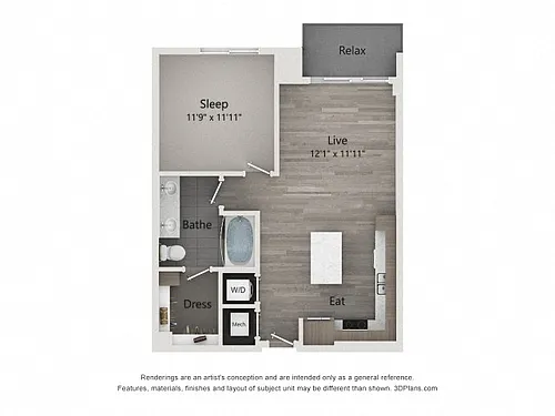 Floor plan A11A