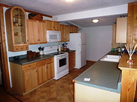 Counter and cabinet space galore