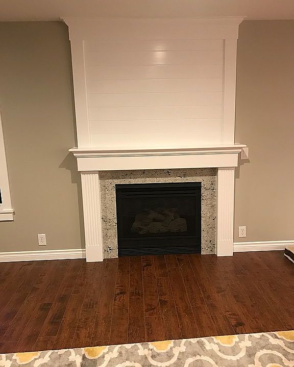 New fireplace 