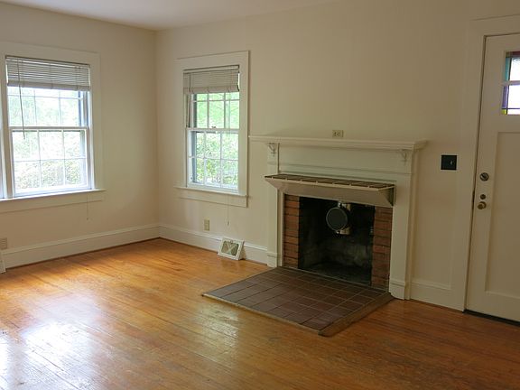 Living room fireplace