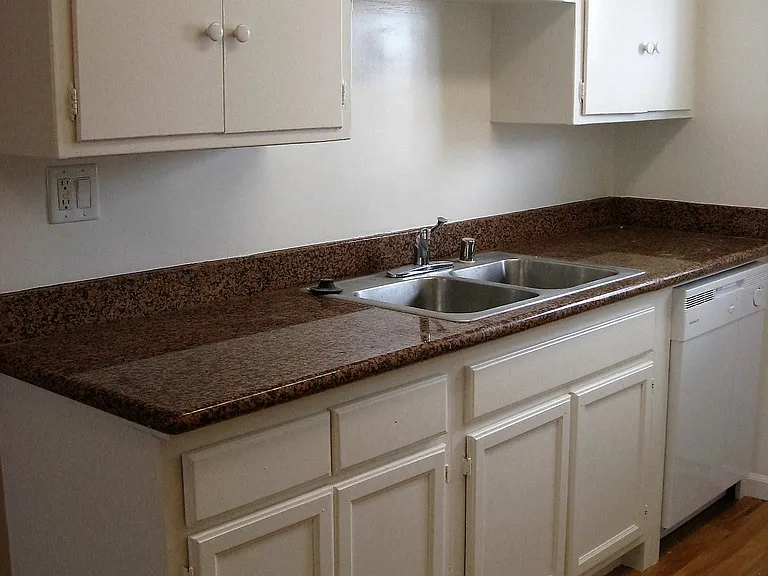 kitchen on the left