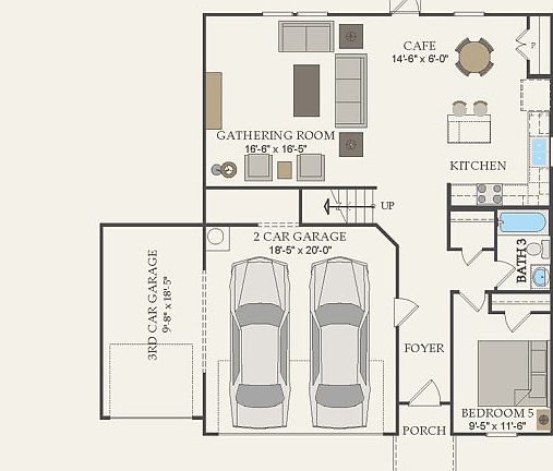 First Floor 4 br 3 ba