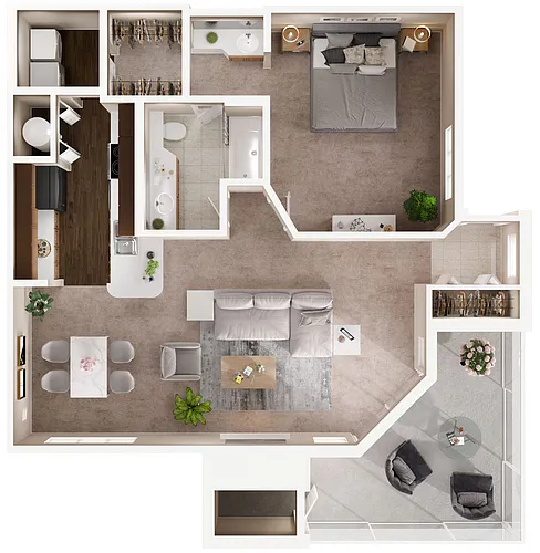 Floor plan Keystone