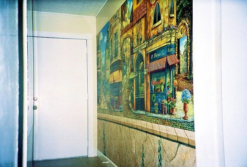 Foyer w/ Mural
