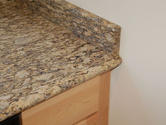 granite in kit & baths