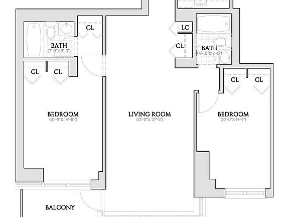 2nd image of 124 W 60th St APT 35N