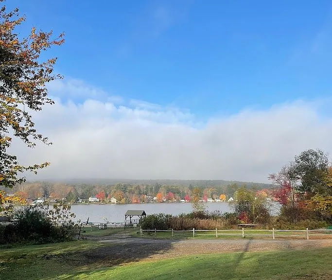 Lake George is just down the road