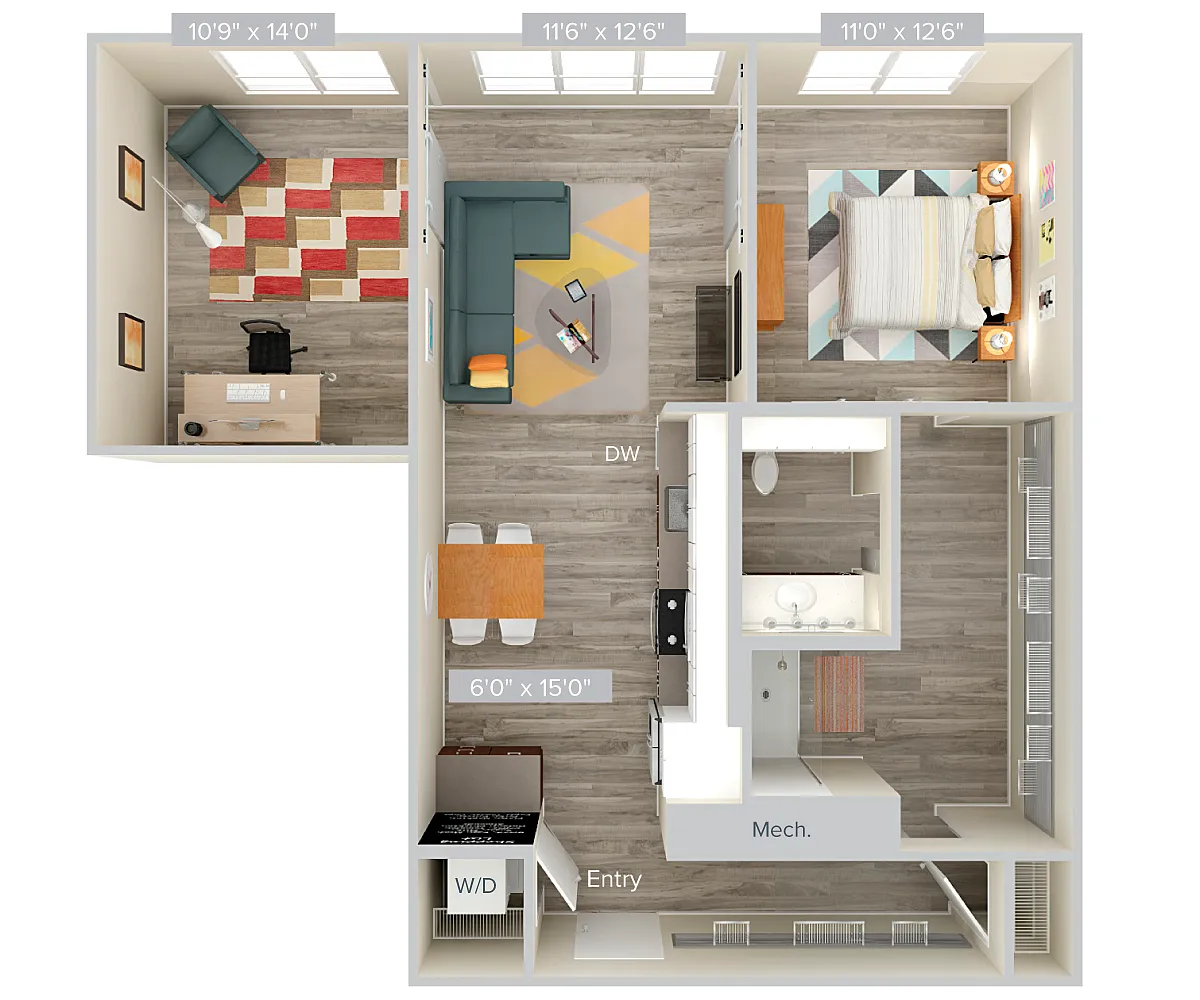 Floor plan A9DV-932