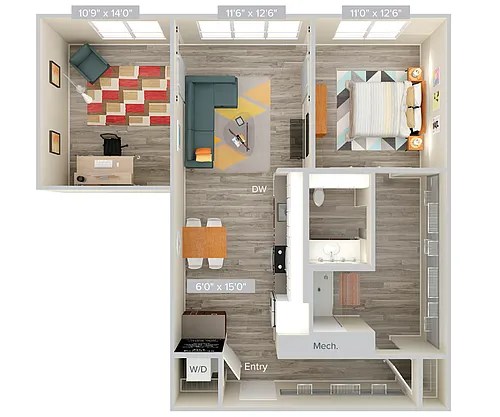 Floor plan A9DV-932