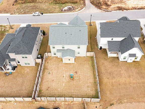 complete back view from the top