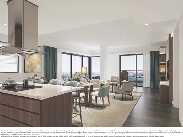 [506] 5th Floor, Cityview, 2 Bed Plan, 1025 Waterfront Condominium